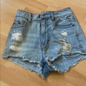 BDG urban outfitters distressed denim shorts